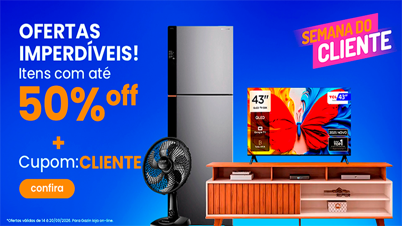 Programação Especial Black Friday – TV Gazin